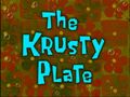 The Krusty Plate