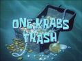 One Krabs Trash