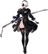 2B 'Praying Battler' Costume from NieR Reincarnation