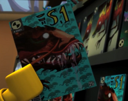 Grundle on the cover of the comic