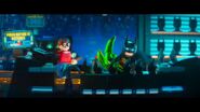 Batman wielding Jadeblades in The LEGO Batman Movie