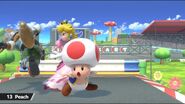 Peach summons Toad