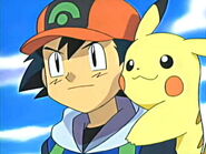 Ash and Pikachu in Pokémon the Series: Ruby and Sapphire