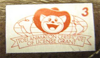 Toei Silver Sticker