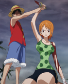 Luffy Stops Nami