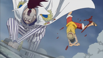 Momonga Slashes Luffy