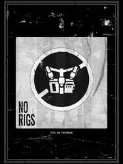 No Rigs Poster