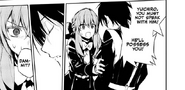 Shinoa tries to wake up Yu