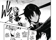 Shinoa captures Guren