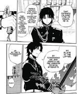 Guren says his weapon belongs to the Possession class