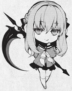 Chibi Shinoa in school unifrom