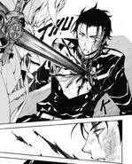 Mika stabs Guren