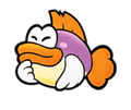 Sushie's Official Artwork in Paper Mario.