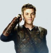 Jake Abel como Luke, en El ladrón del Rayo.