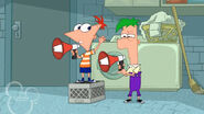 Uh, Ferb, your bullhorn's not on.