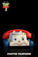 Chatter Telephone promo poster.