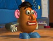 Mr. Potato Head smiling