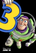 Buzz Lightyear promo poster.