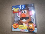 The real life toy version of Mr. Potato Head by Hasbro