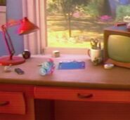 One of its appearances in Toy Story 3.