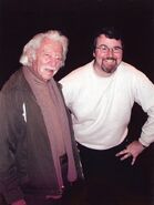 Joe with the late Disney storyman Joe Grant.