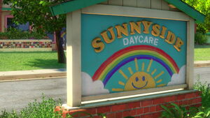 Sunnyside Daycare sign