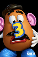 Mr. Potato Head promo poster.