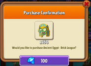 Purchasing Confirmation now has display of what item you purchase as of 11.3.1