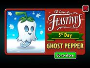 Ghost Pepper in the 12 Days of Feastivus Advertisement