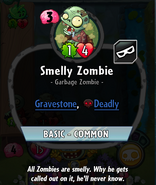 Smelly Zombie's statistics