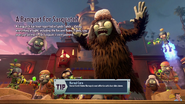 Two Sasquatch Imps in the loading screen, along with Sasquatch, two Landscapers and three Camo Rangers