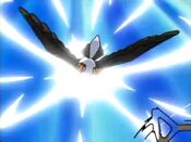 Staravia removes the first shovel with Aerial Ace