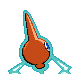 Rotom's Generation IV back sprite