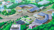 Anville Town in anime