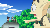 Meowth promises to capture Pikachu one day