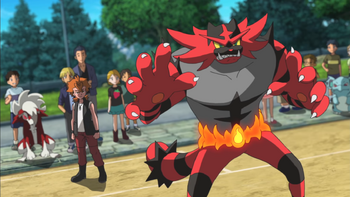 Cross Incineroar