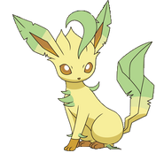 0470Leafeon BW anime