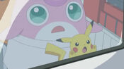 Wigglytuff and Pikachu got captured