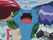 Team Rocket accuses Wobbuffet