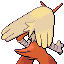 Blaziken's back sprite