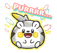 Togedemaru line sticker