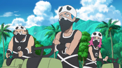 The Team Skull grunts cause trouble