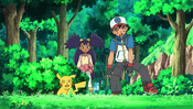 Pikachu and Ash got ran over by Patrat