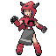 Courtney's Battle Sprite in Ruby