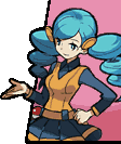 PokéStar Studio Ace Trainer (Female) in Pokémon Black 2 and White 2.