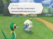 Snivy and Mareep