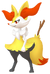 0654Braixen Pokémon HOME