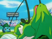 Bulbasaur defeats Scyther