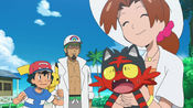 Ash's mom wishes she could bring Litten back home