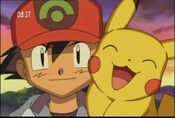 Pikachu and Ash are back together